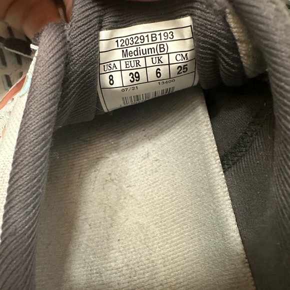 Brooks Women's Sneakers - Cream, Black, and Orange - Picture 7 of 9